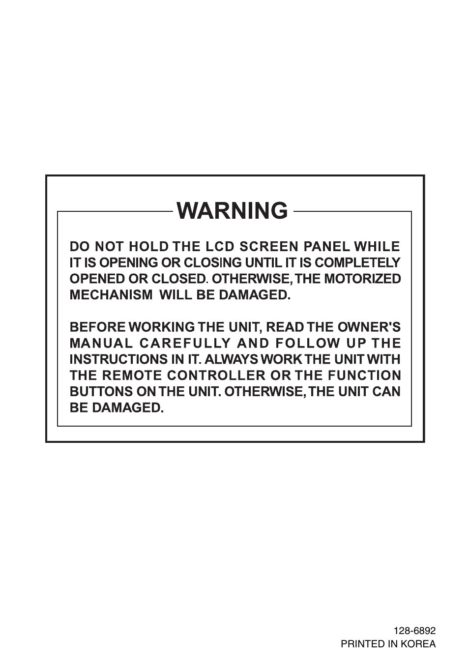 Audiovox PAV-9 User Manual | Page 36 / 36