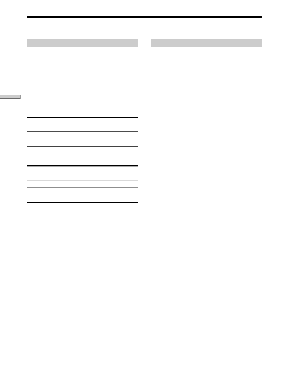 Caratteristiche tecniche | Sony TA-P9000ES User Manual | Page 76 / 91