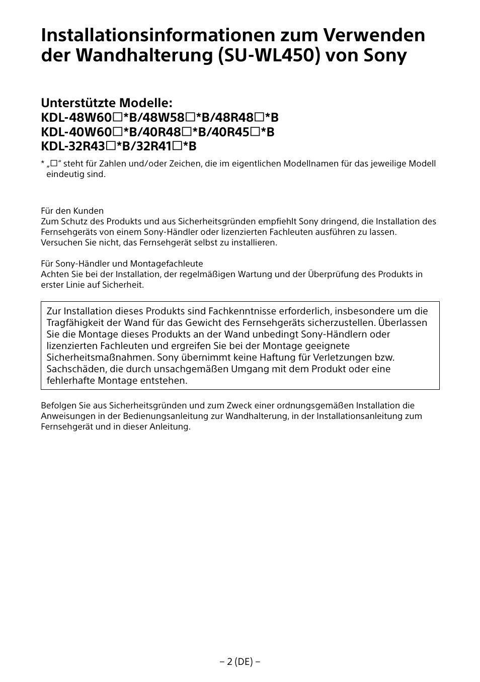 Sony KDL-40R453B User Manual | Page 35 / 321