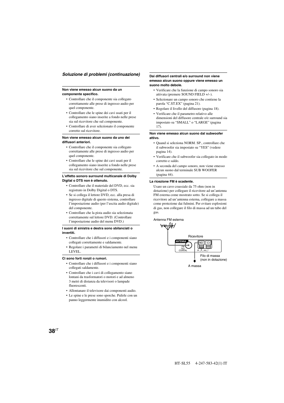 Sony HT-SL40 User Manual | Page 167 / 216