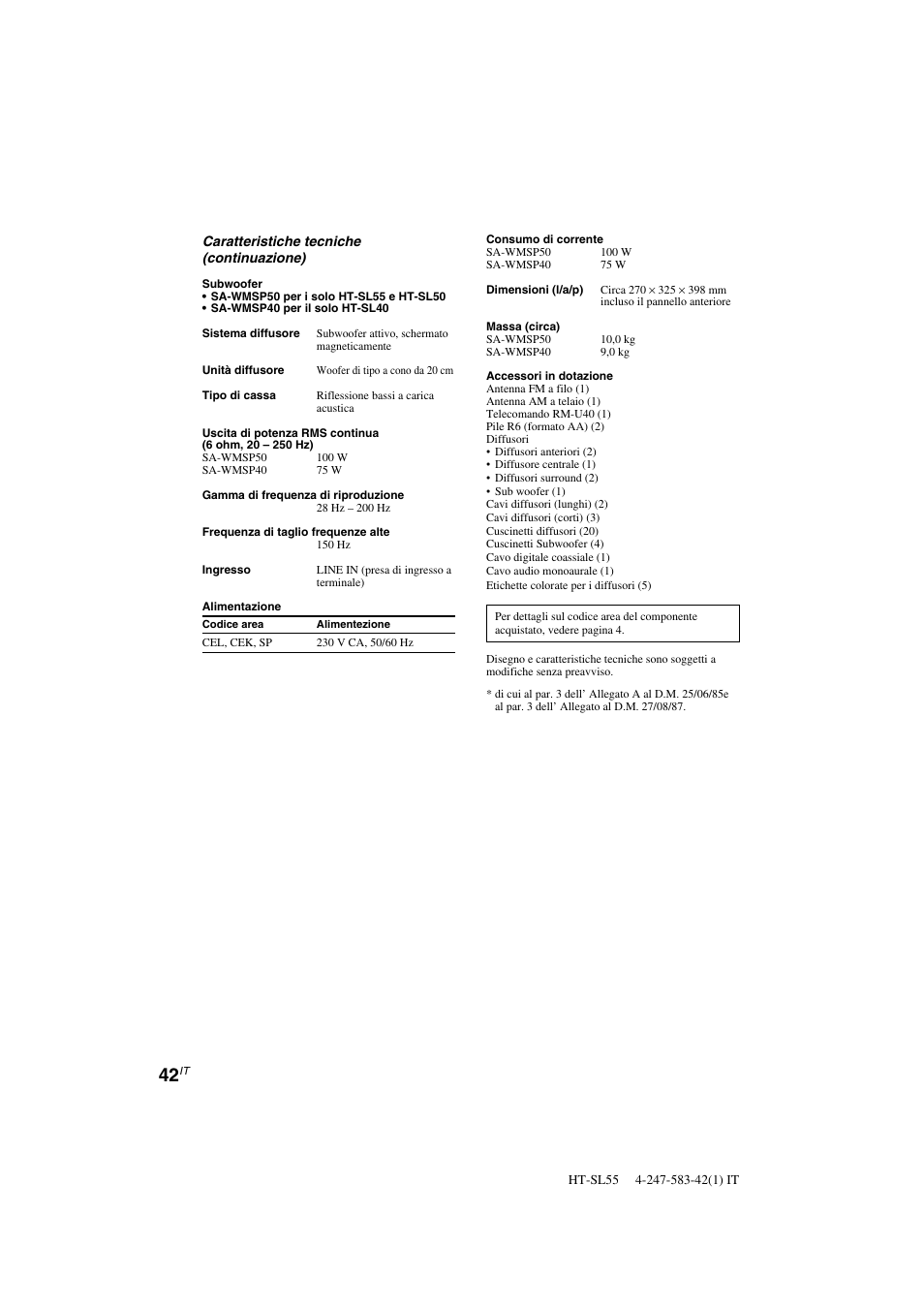 Sony HT-SL40 User Manual | Page 171 / 216