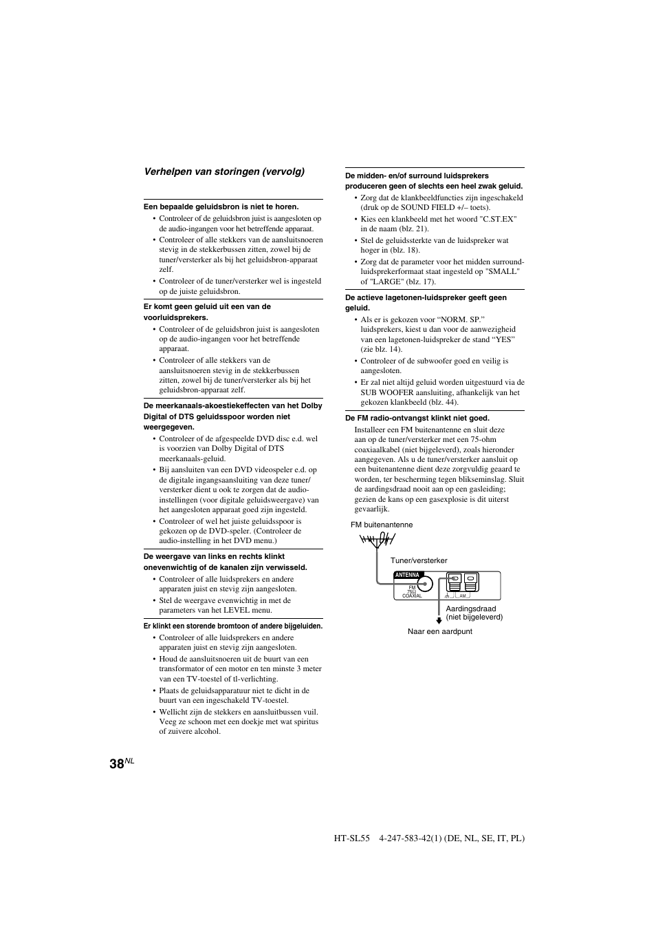Sony HT-SL40 User Manual | Page 81 / 216