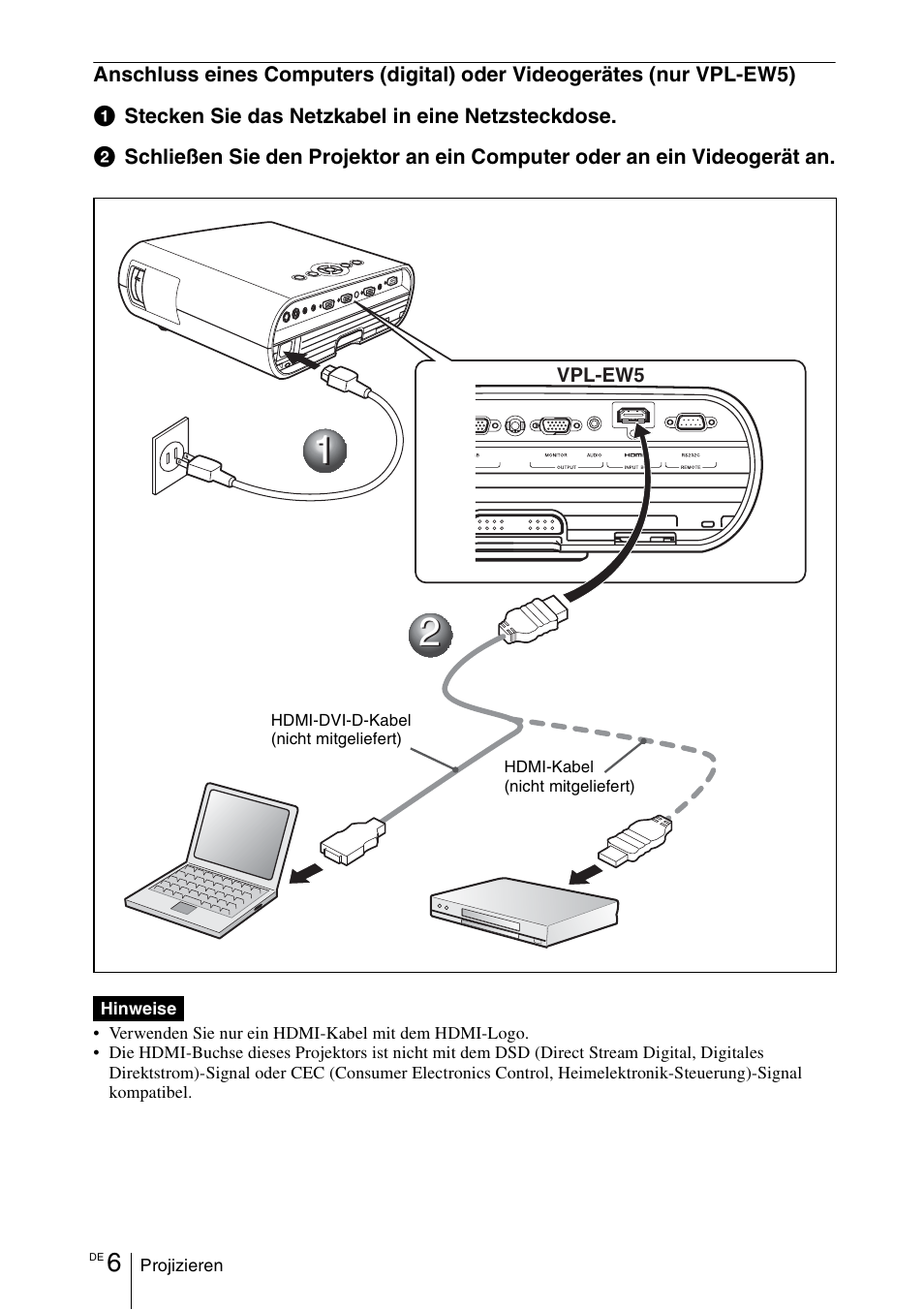 Sony VPL-EW5 User Manual | Page 66 / 107