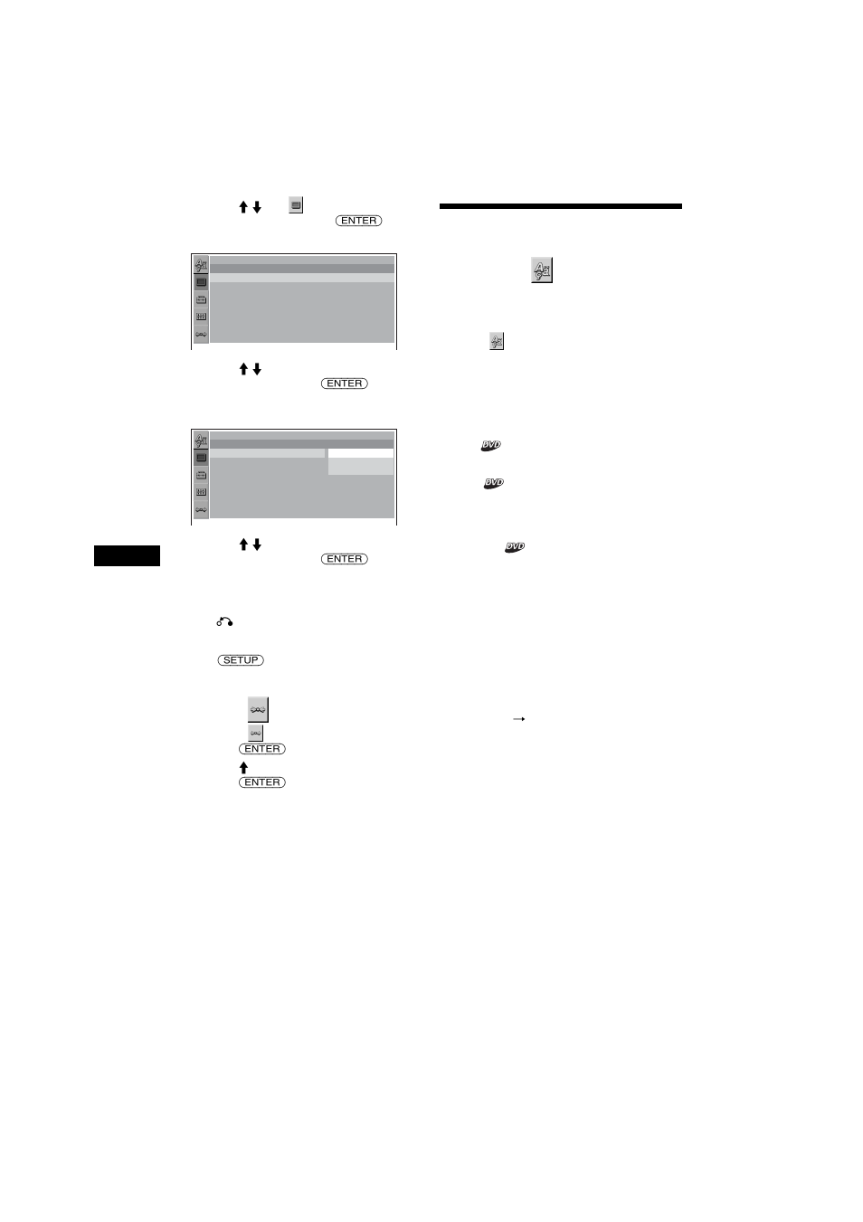 Weergegeven taal of geluidsspoor instellen, Taal instellen, Elitems herst | Sony MEX-R1 User Manual | Page 258 / 288