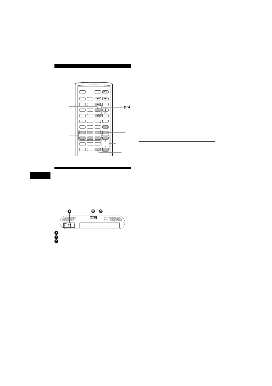 Overzicht, Displayitems, Rds-diensten | Sony MEX-R1 User Manual | Page 264 / 288