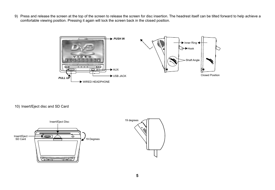 Audiovox HR7008APKG User Manual | Page 5 / 28