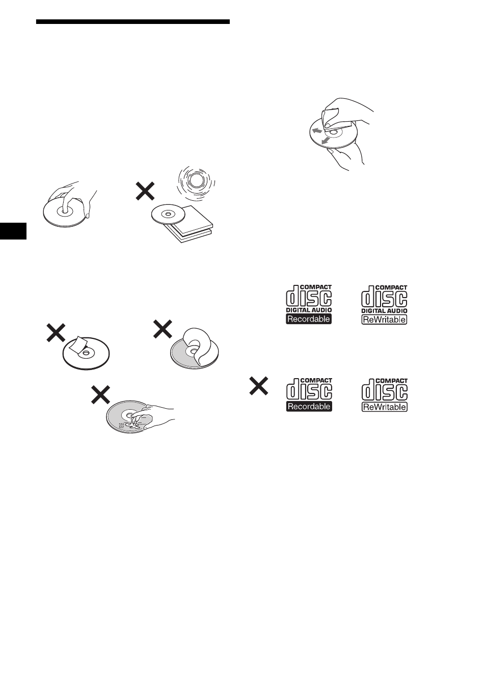 Hinweise zu cds, 6hinweise zu cds | Sony CDX-R3000 User Manual | Page 30 / 122