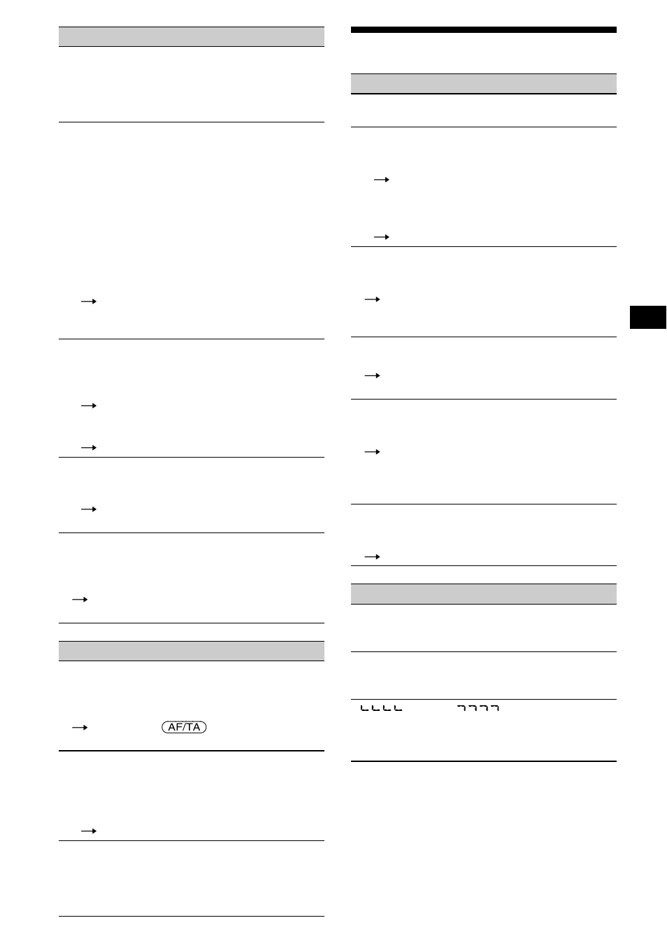 Fehleranzeigen/meldungen, 25 fehleranzeigen/meldungen | Sony CDX-R3000 User Manual | Page 49 / 122