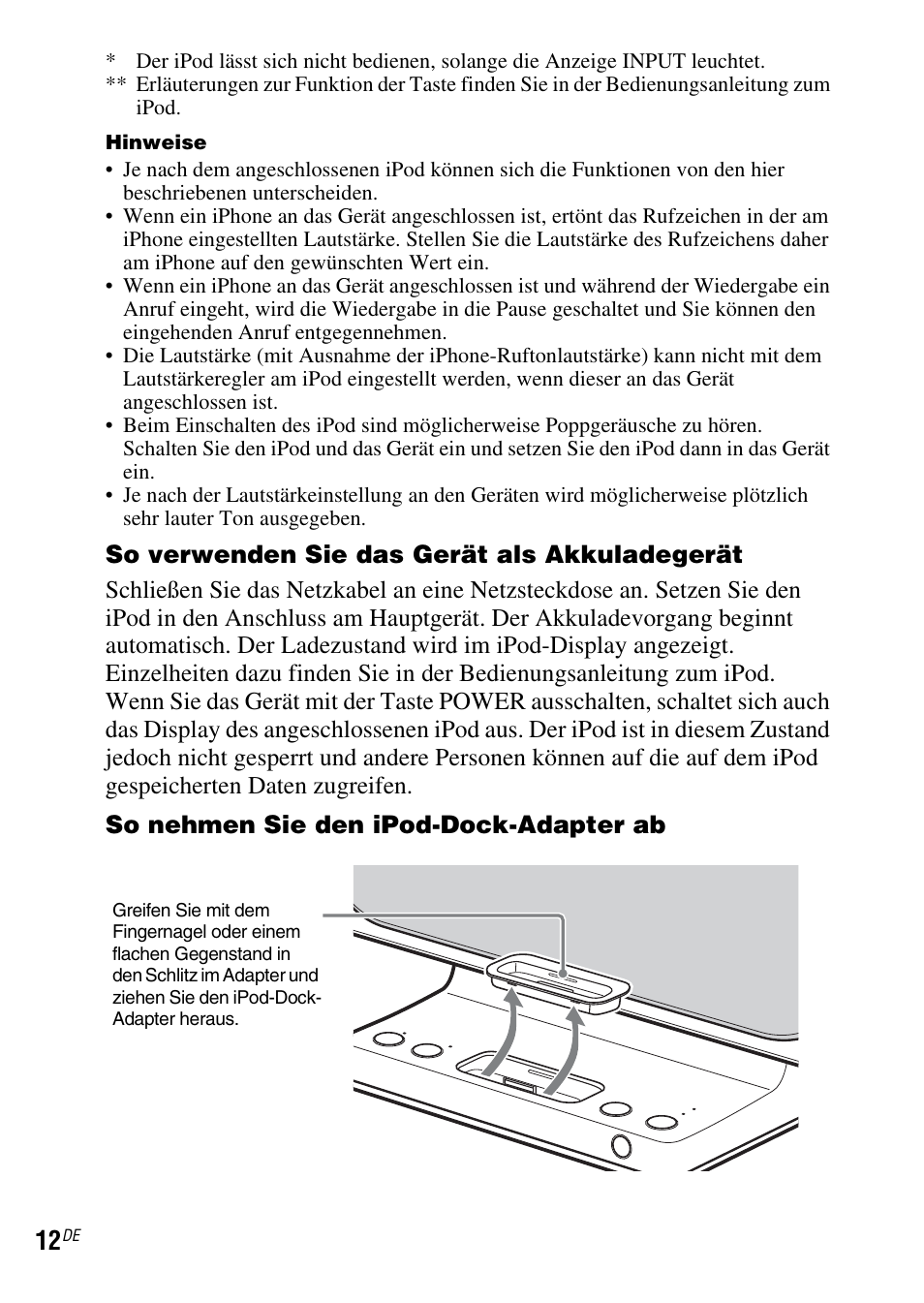 Sony SRS-GU10iP User Manual | Page 54 / 116