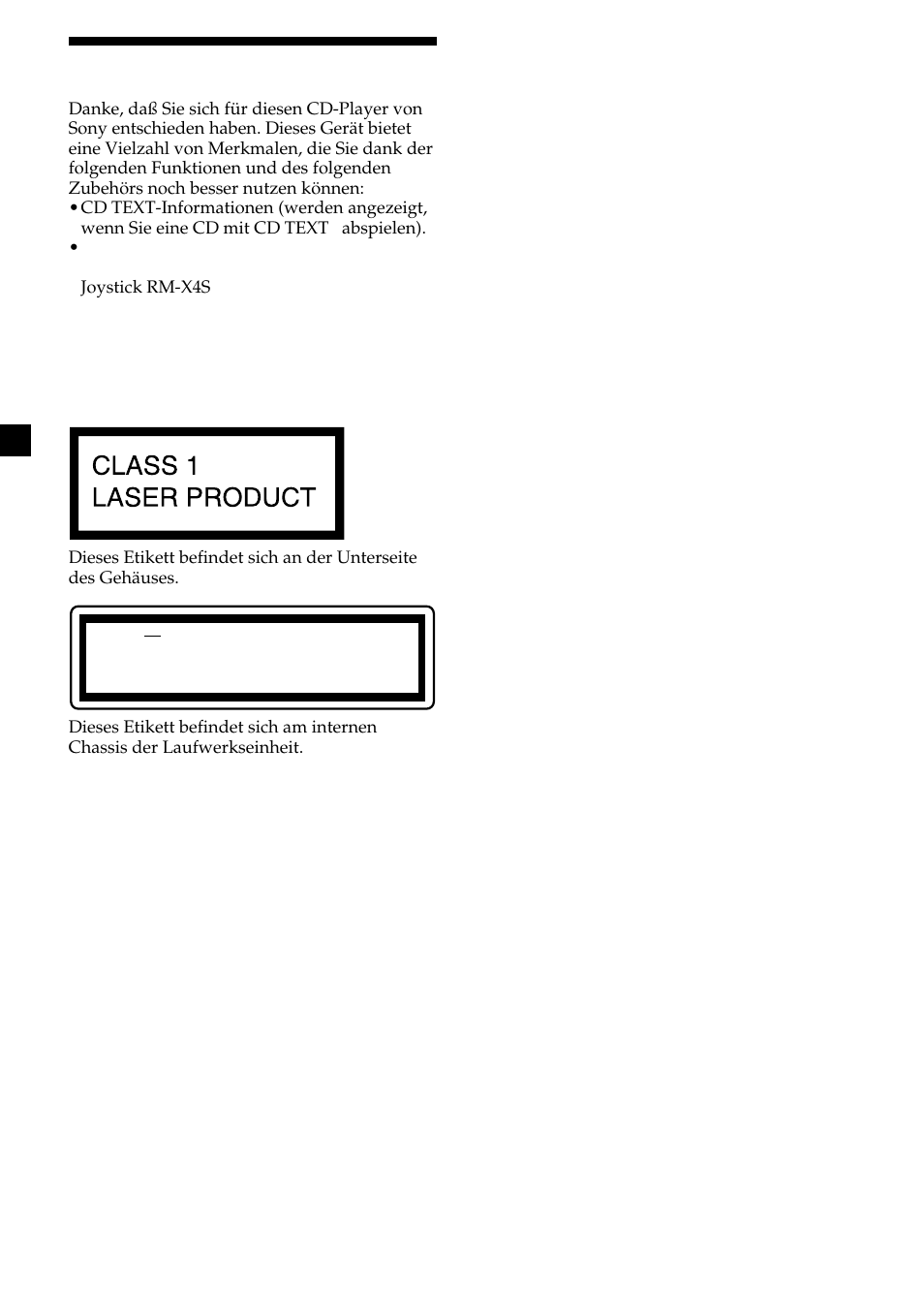 2willkommen | Sony CDX-L410 User Manual | Page 24 / 112