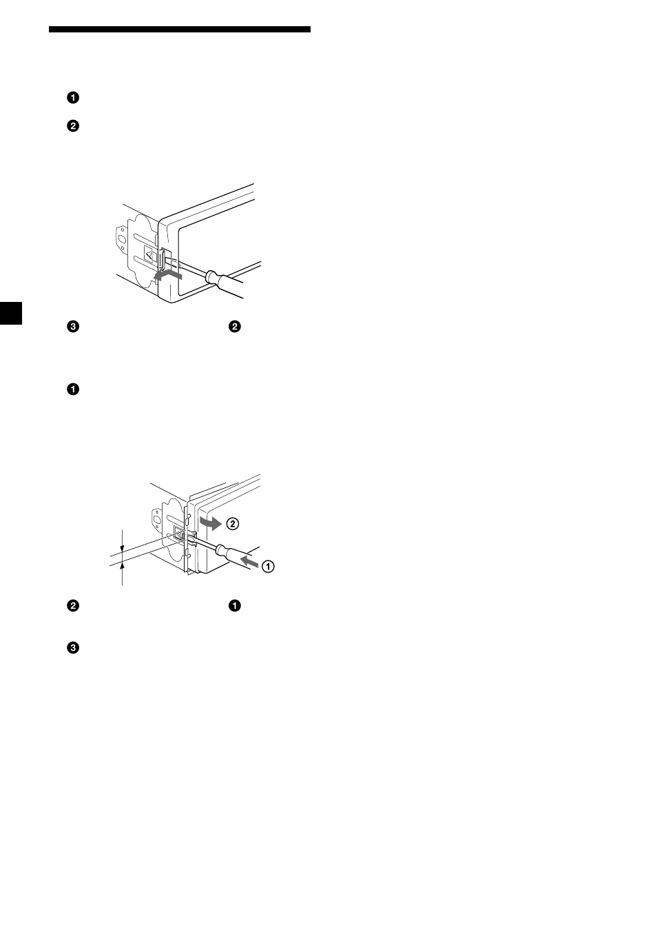 20 ausbauen des geräts | Sony CDX-L410 User Manual | Page 42 / 112