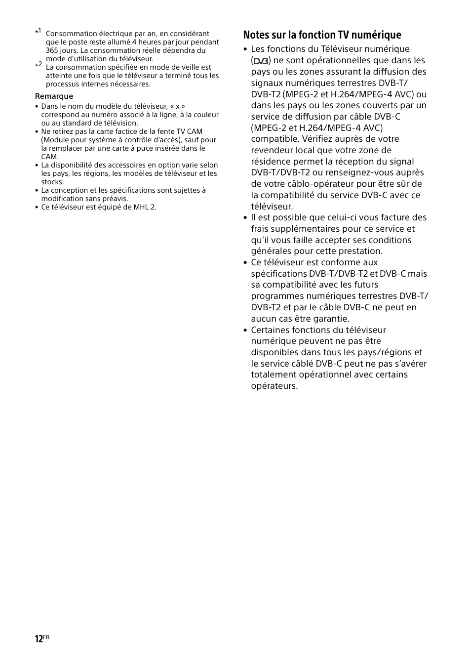 Sony KDL-55W829B User Manual | Page 24 / 256