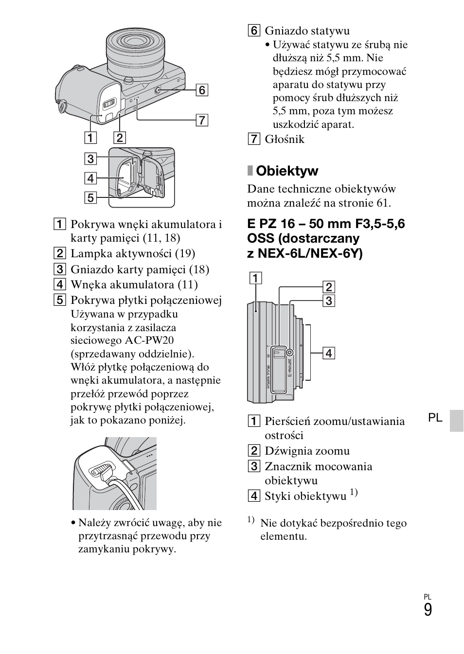 Xobiektyw | Sony NEX-6L User Manual | Page 447 / 627