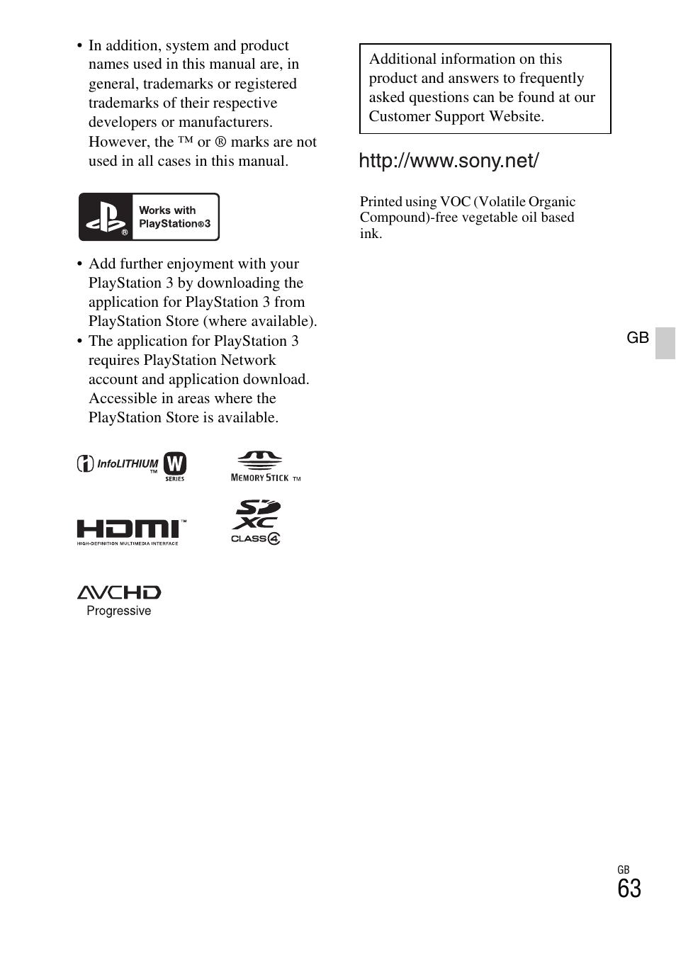Sony NEX-6L User Manual | Page 63 / 627