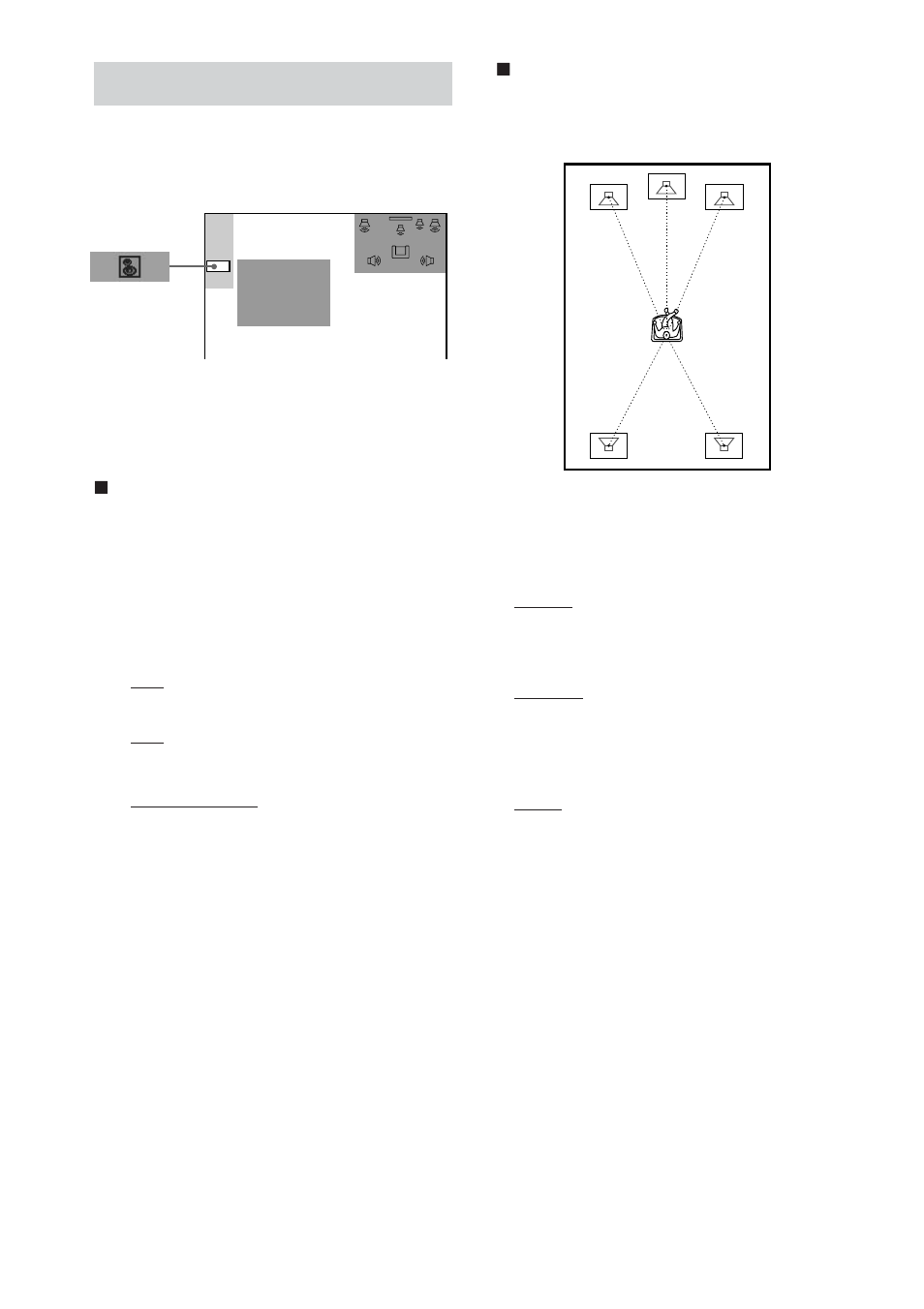 Luidspreker-instellingen | Sony DHC-FL5D User Manual | Page 104 / 224