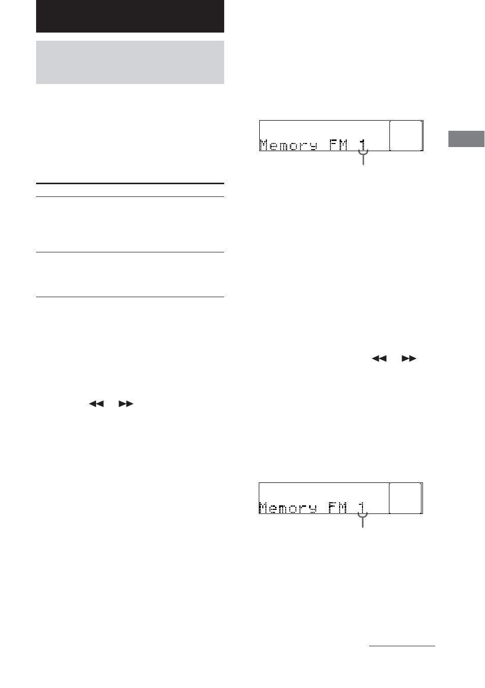 Vastleggen van uw favoriete radiozenders | Sony DHC-FL5D User Manual | Page 115 / 224