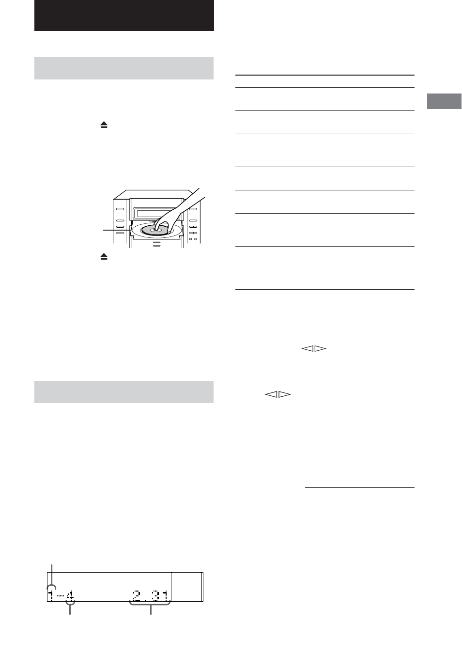 Einlegen der disc, Wiedergabe einer disc | Sony DHC-FL5D User Manual | Page 17 / 224