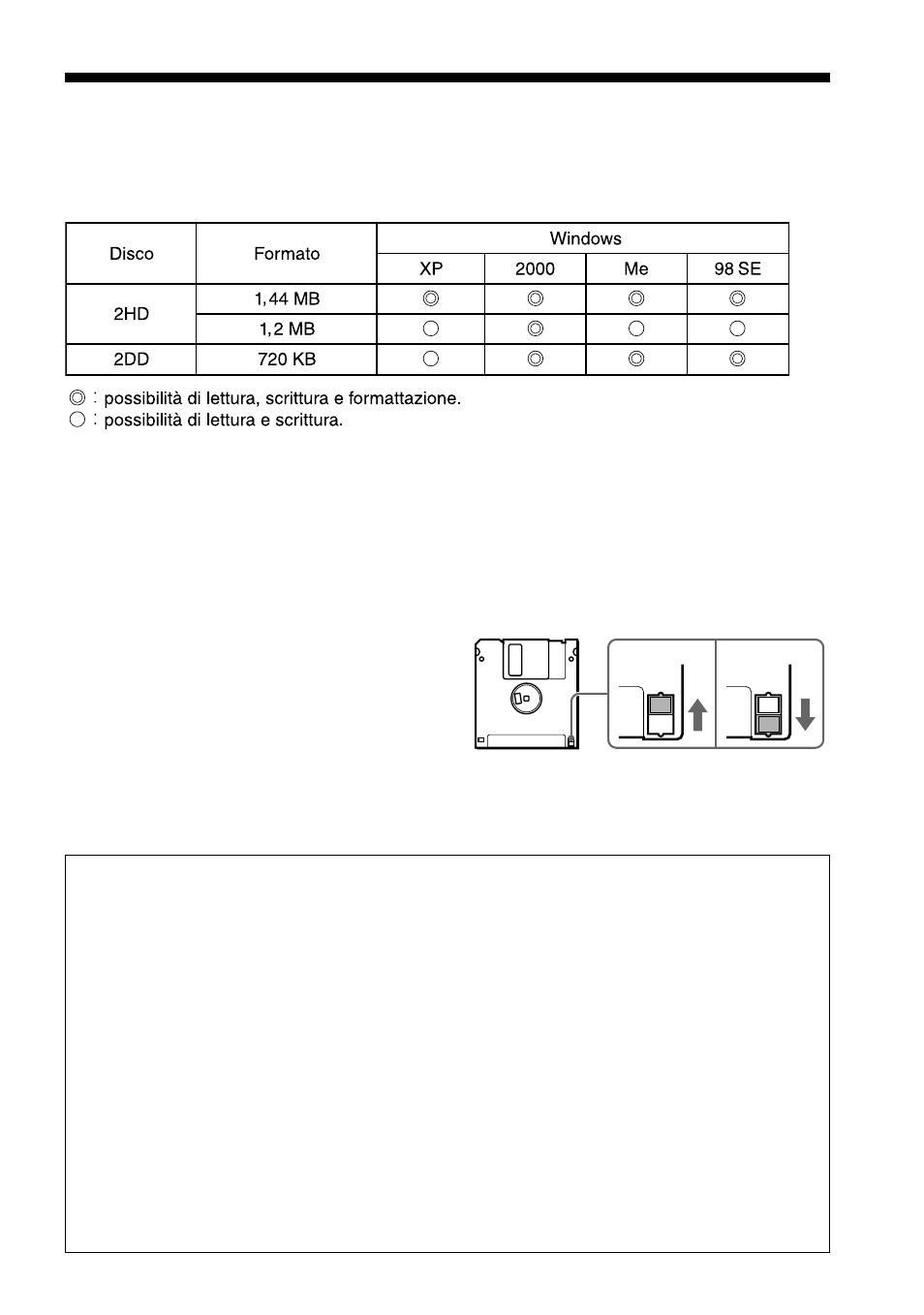 Informazioni sui dischetti floppy | Sony MSFD-20U User Manual | Page 57 / 128