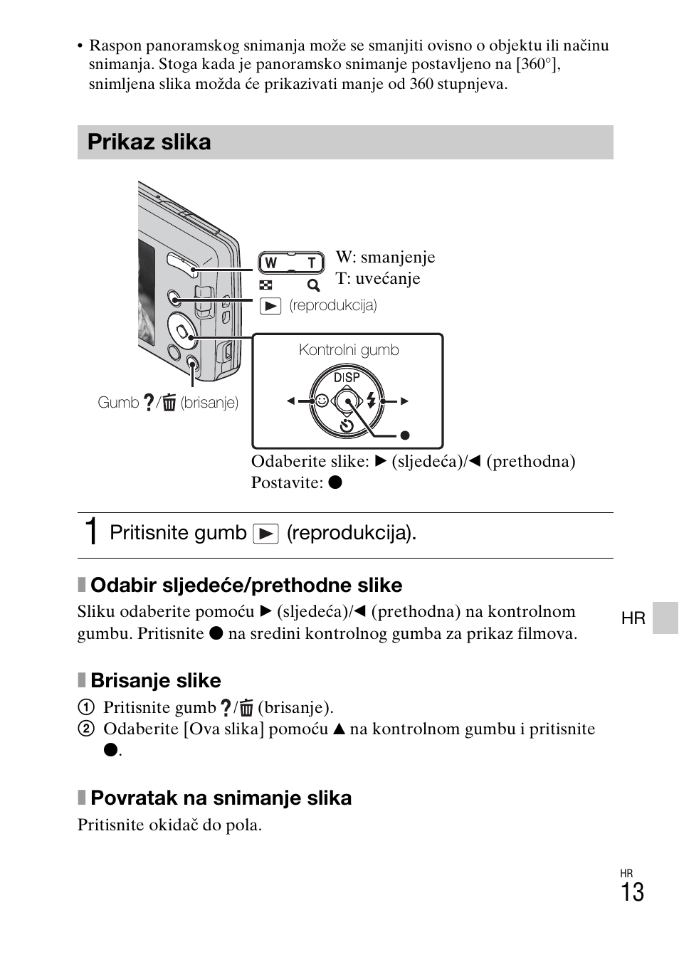 Prikaz slika | Sony DSC-W620 User Manual | Page 349 / 435