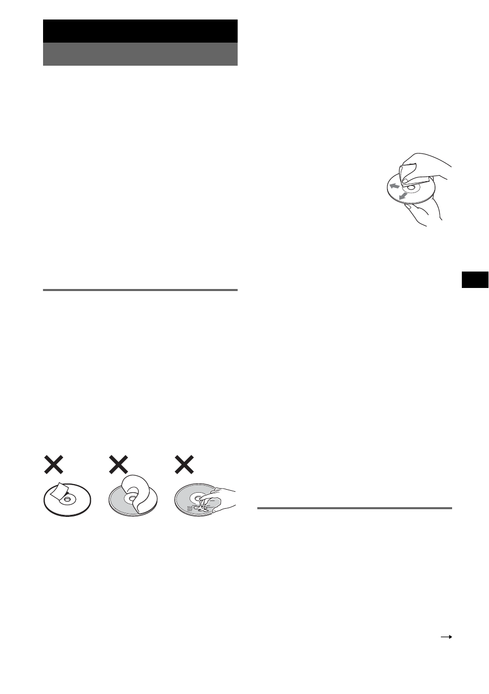 Informazioni aggiuntive, Precauzioni, Note sui dischi | Informazioni sui file mp3, Note sui dischi informazioni sui file mp3 | Sony CDX-S2250S User Manual | Page 65 / 92