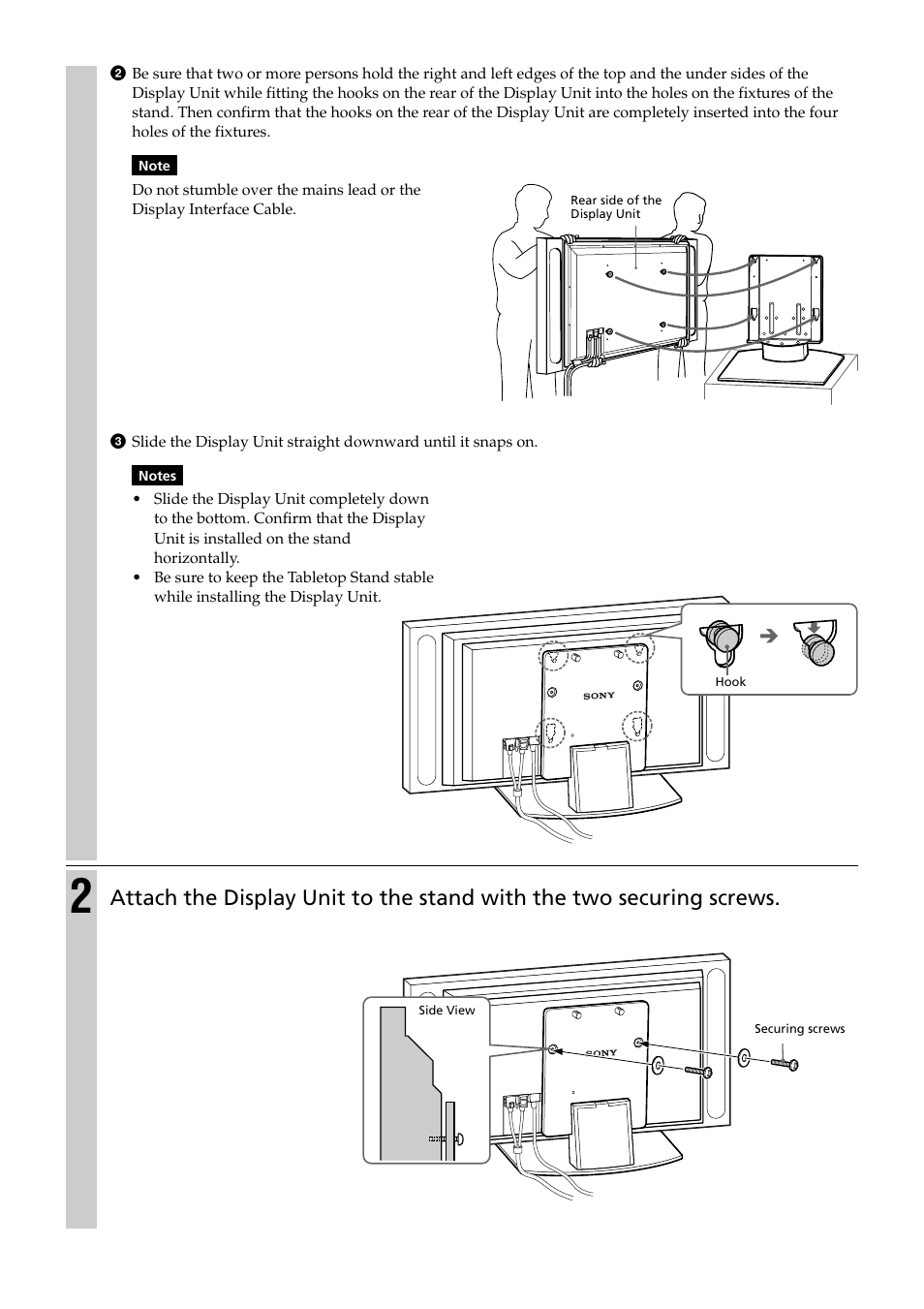 Sony SU-P50T2 User Manual | Page 8 / 132
