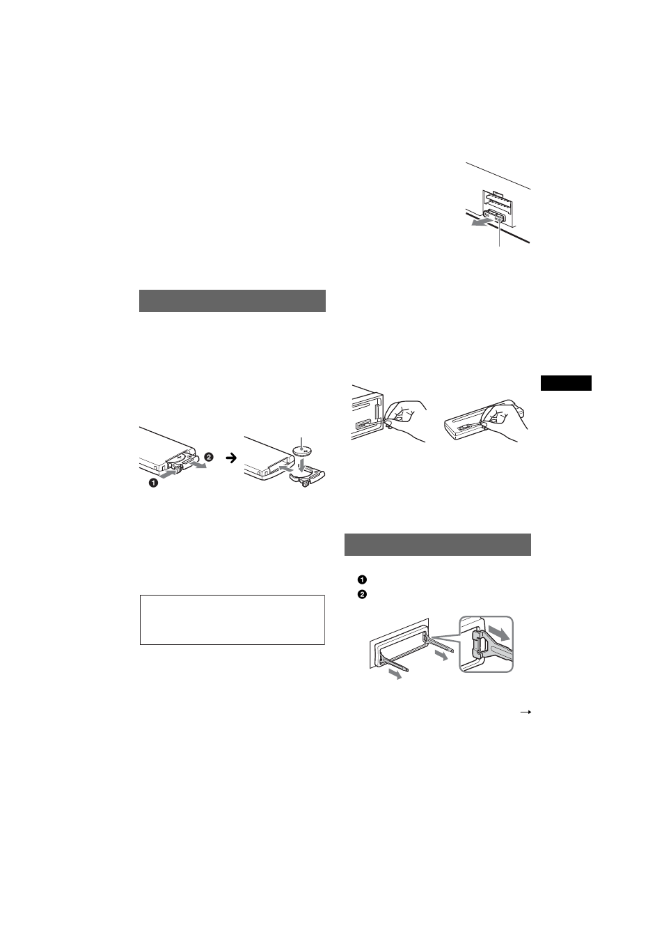 Entretien, Démontage de l’appareil, Entretien démontage de l’appareil | Sony CDX-R6750 User Manual | Page 59 / 104