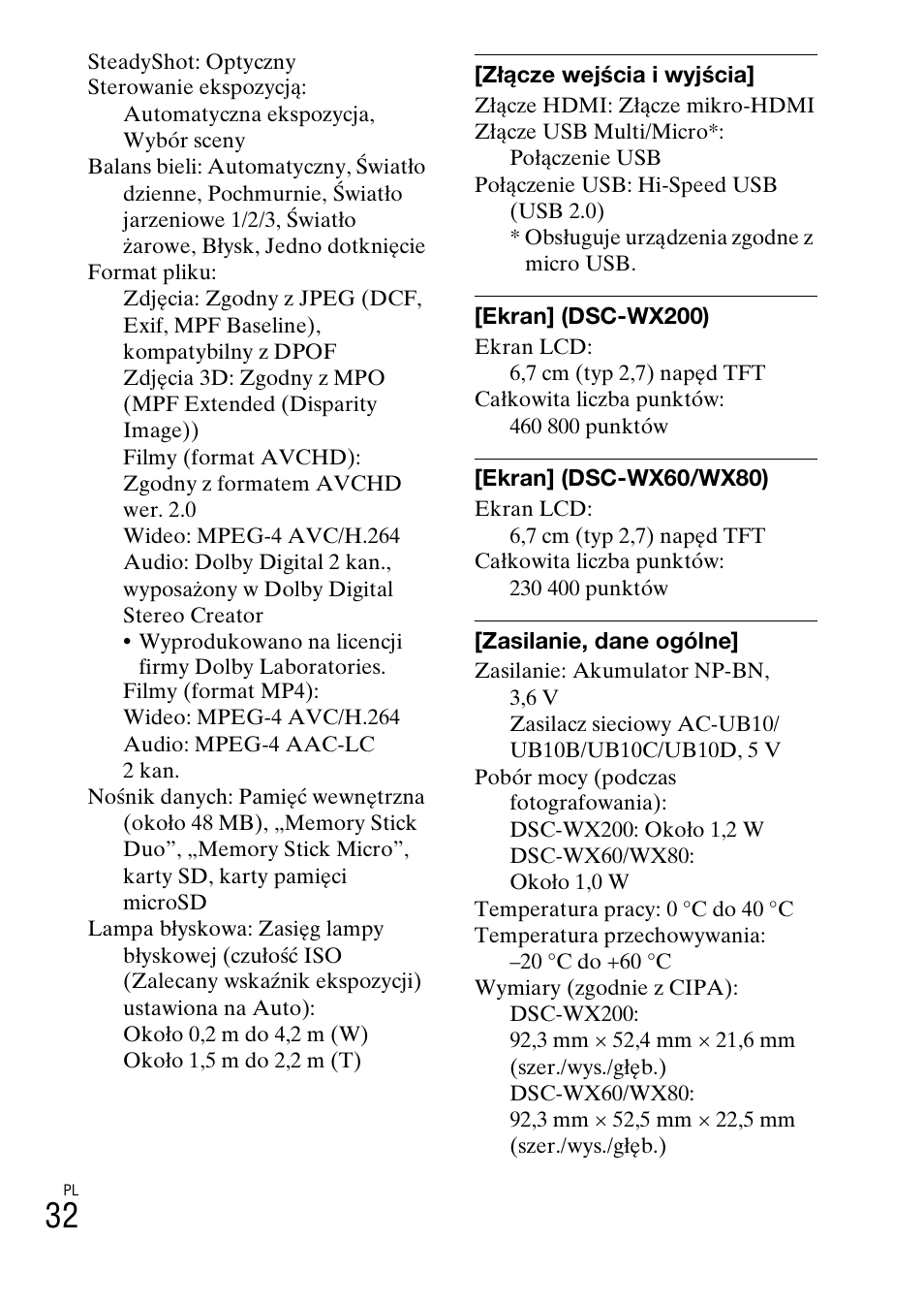 Sony DSC-WX60 User Manual | Page 274 / 611