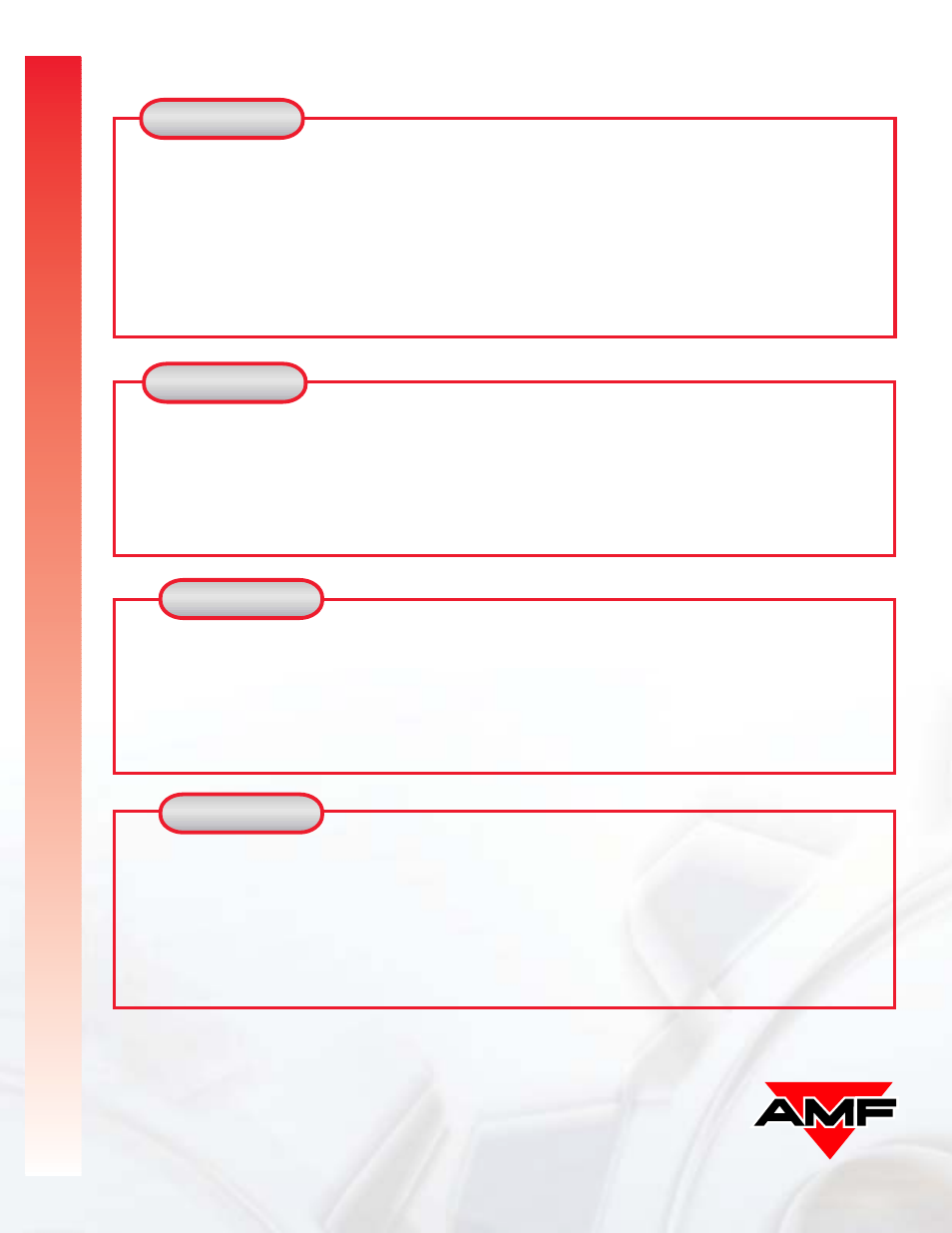 Super ‘’s’’ cross grain sheeter/moulder/panner | AMF Super Cross Grain Sheeter User Manual | Page 4 / 4