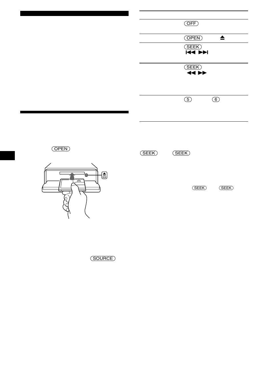Lettore md unità md/cd (opzionale), Riproduzione di un disco | Sony MDX-F5800 User Manual | Page 102 / 156
