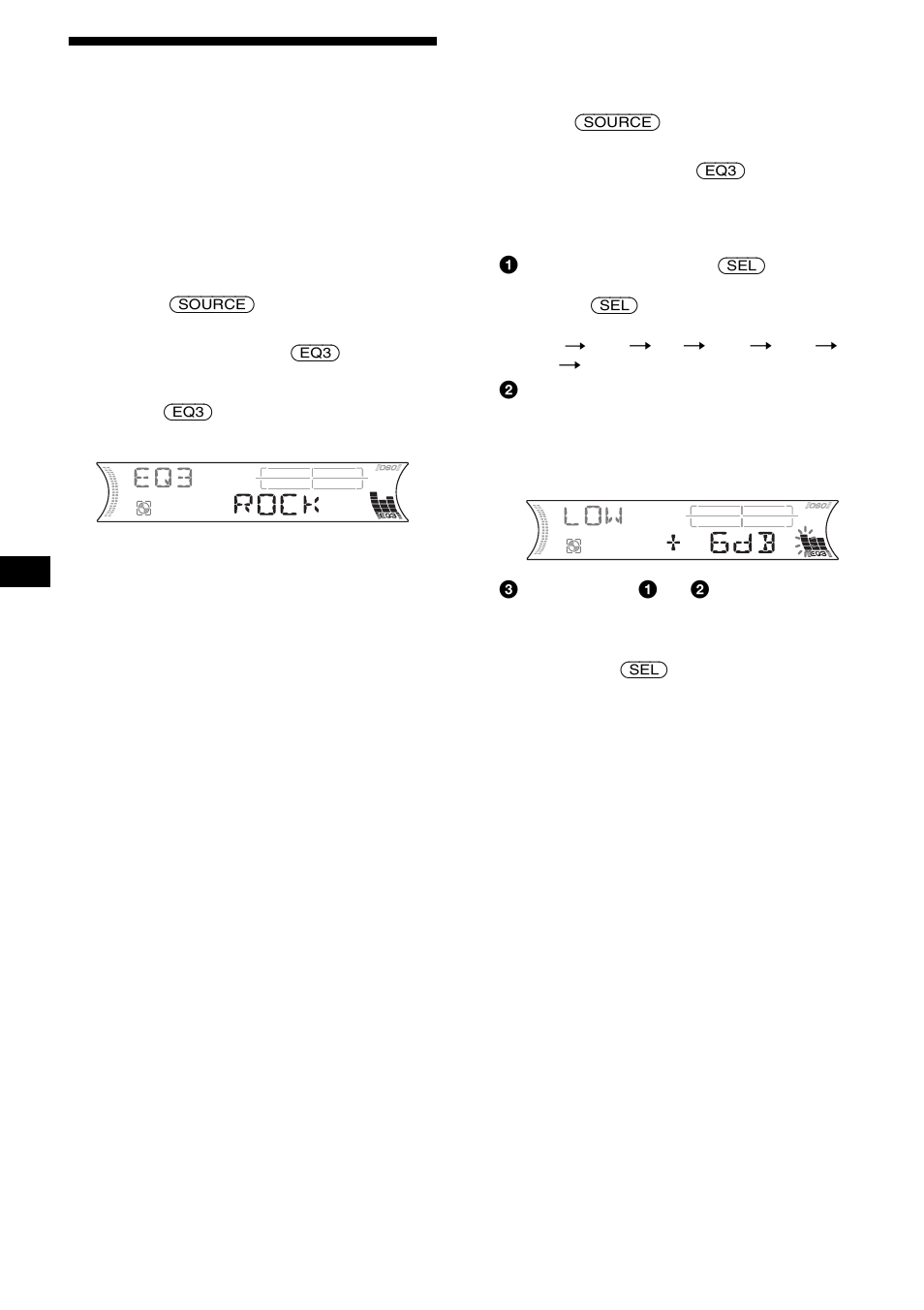 De equalizer instellen (eq3), 24 de equalizer instellen (eq3) | Sony MDX-F5800 User Manual | Page 146 / 156