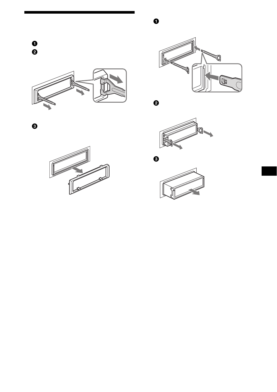Het apparaat verwijderen, 27 het apparaat verwijderen | Sony MDX-F5800 User Manual | Page 149 / 156