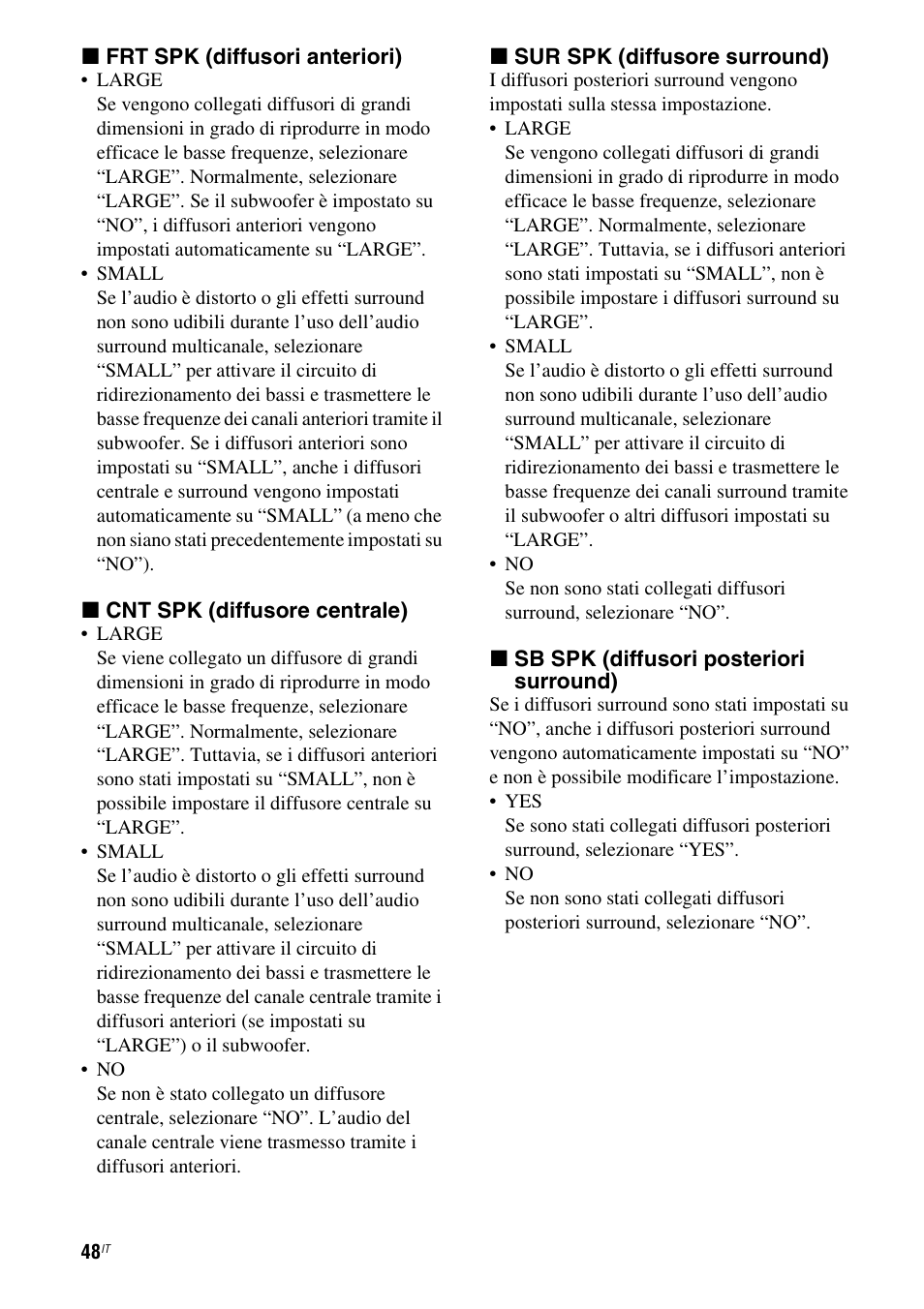Sony STR-DG710 User Manual | Page 48 / 168
