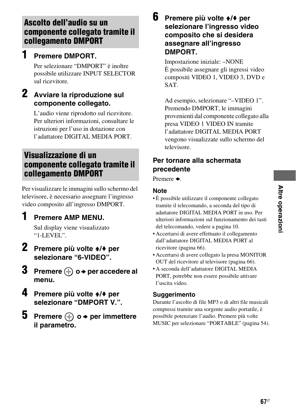 Sony STR-DG710 User Manual | Page 67 / 168