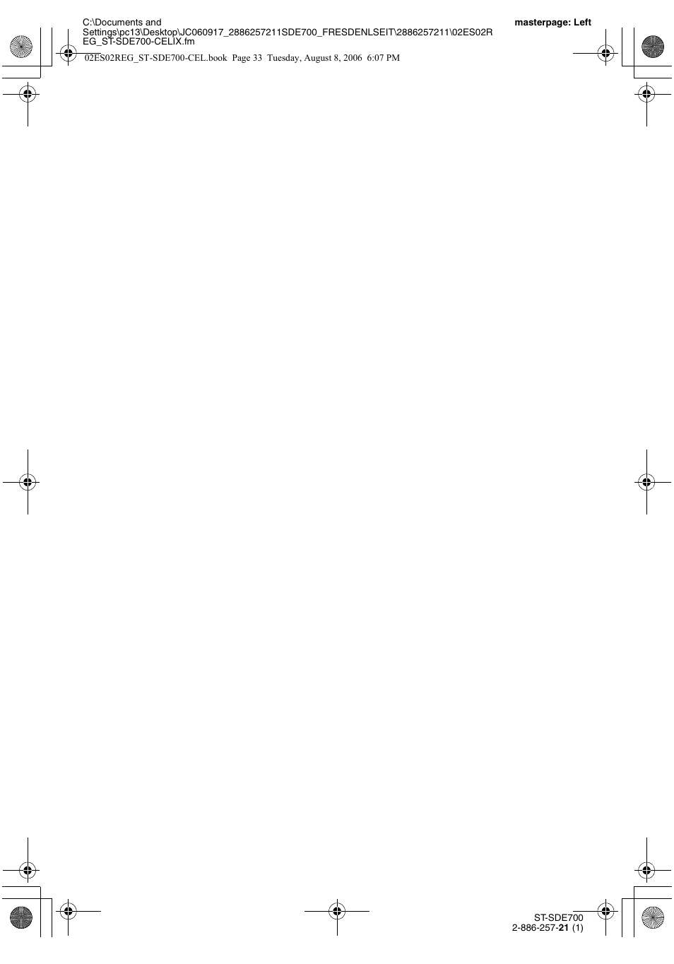 Sony ST-SDE700 User Manual | Page 65 / 192