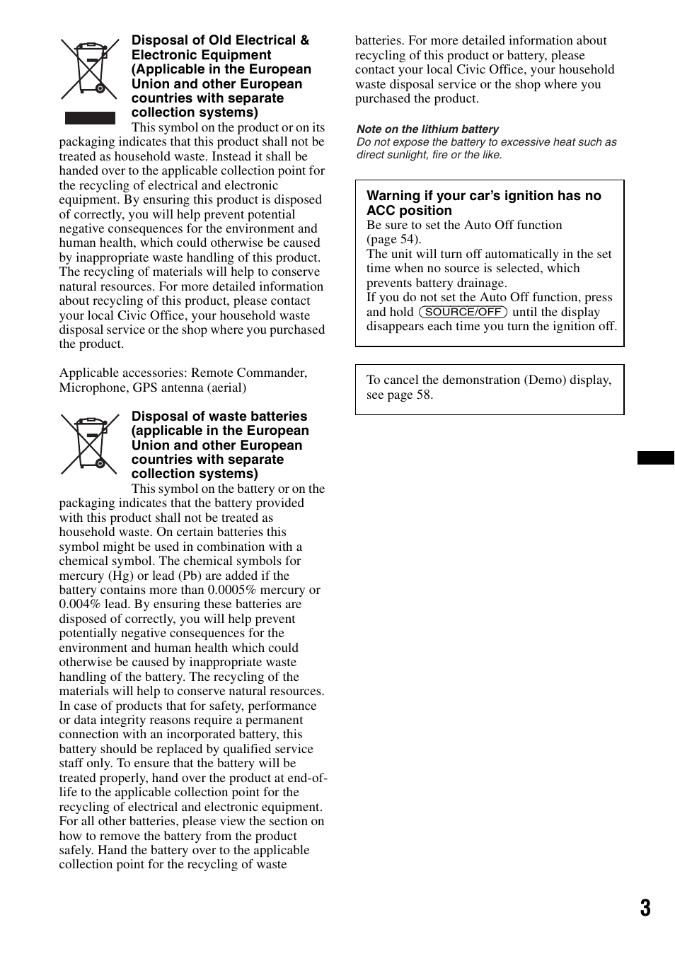 Sony XNV-660BT User Manual | Page 3 / 248