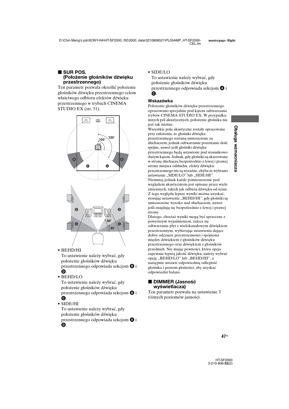 Sony HT-SS2000 User Manual | Page 119 / 148