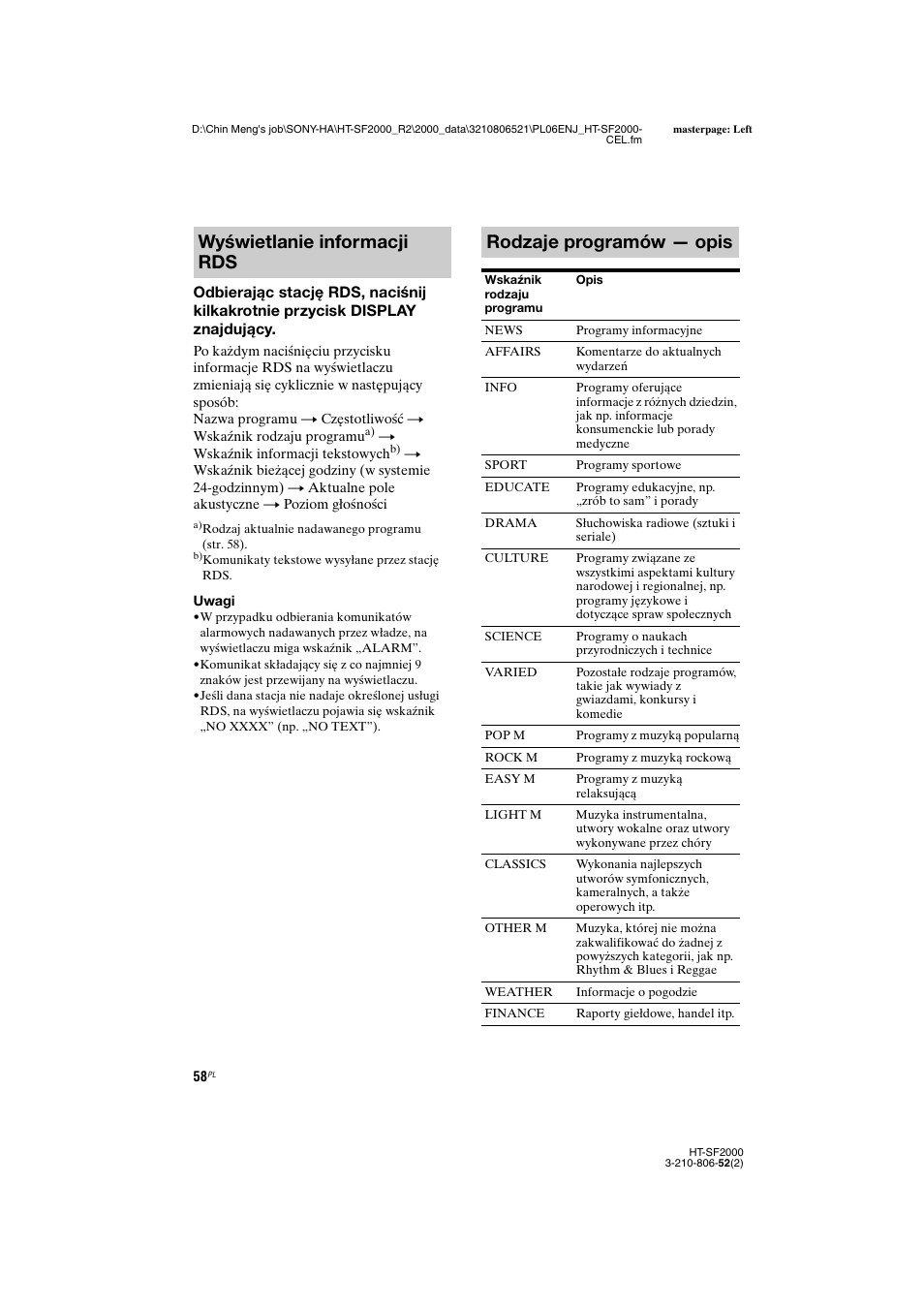 Sony HT-SS2000 User Manual | Page 130 / 148