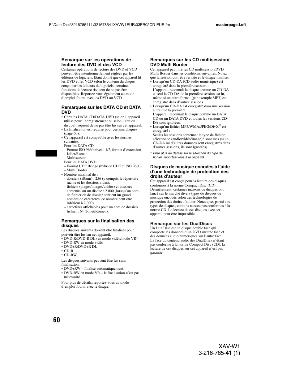 Sony XAV-W1 User Manual | Page 194 / 344