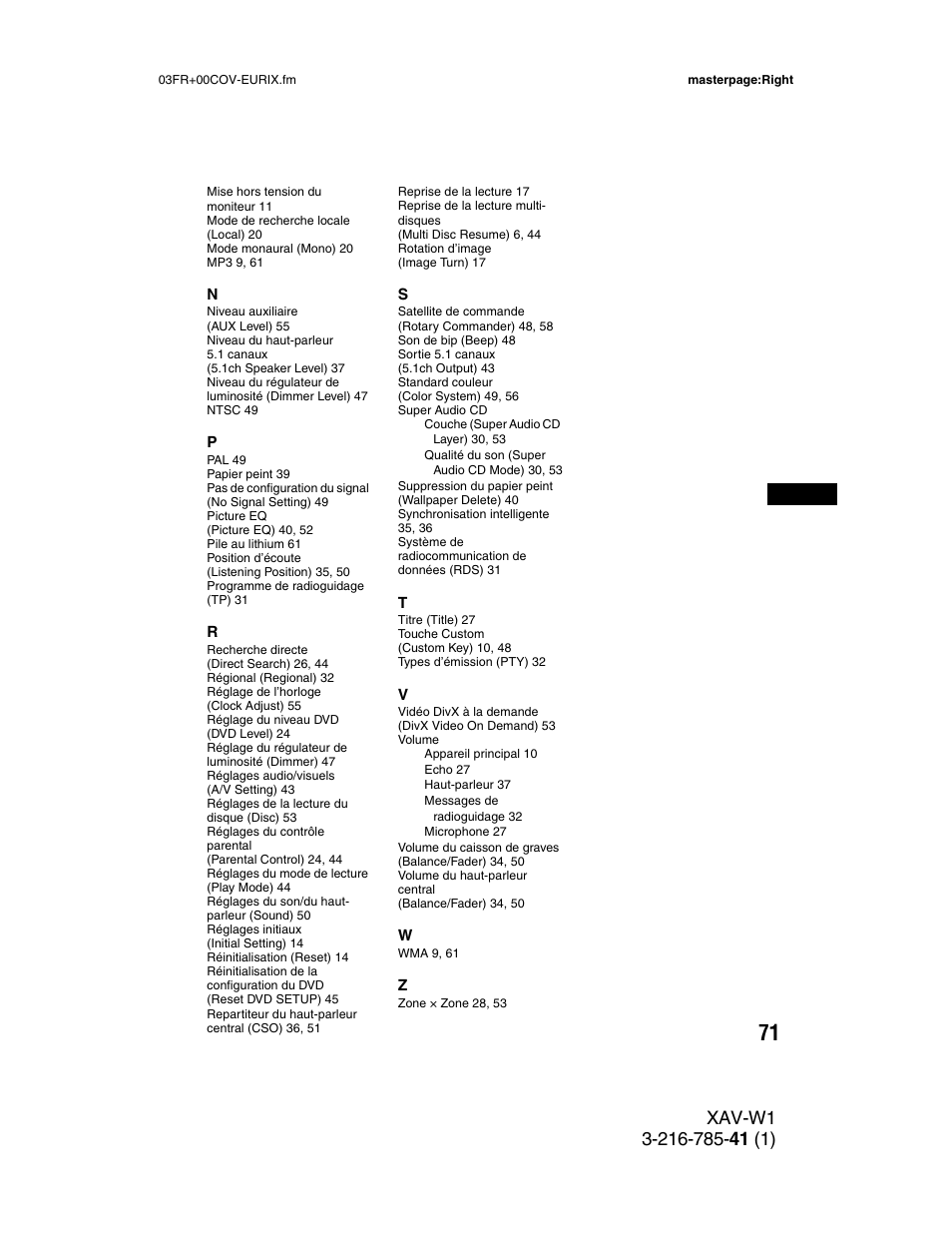 Sony XAV-W1 User Manual | Page 205 / 344