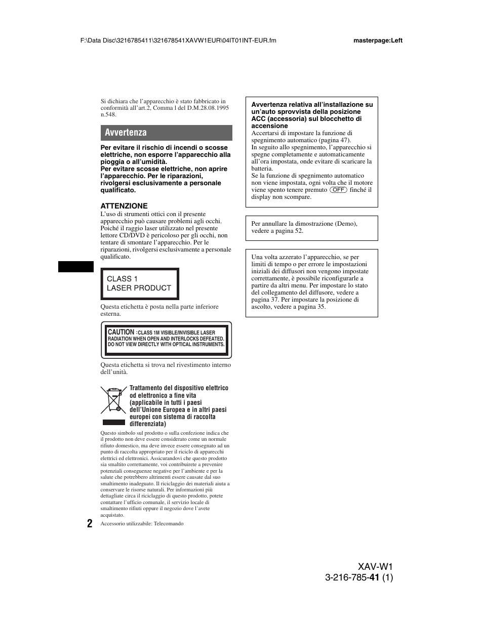Sony XAV-W1 User Manual | Page 206 / 344