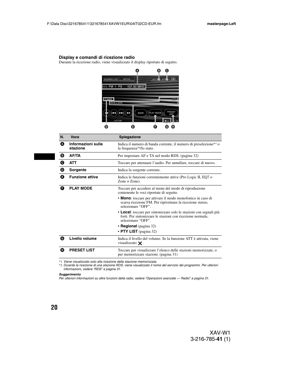 Sony XAV-W1 User Manual | Page 224 / 344