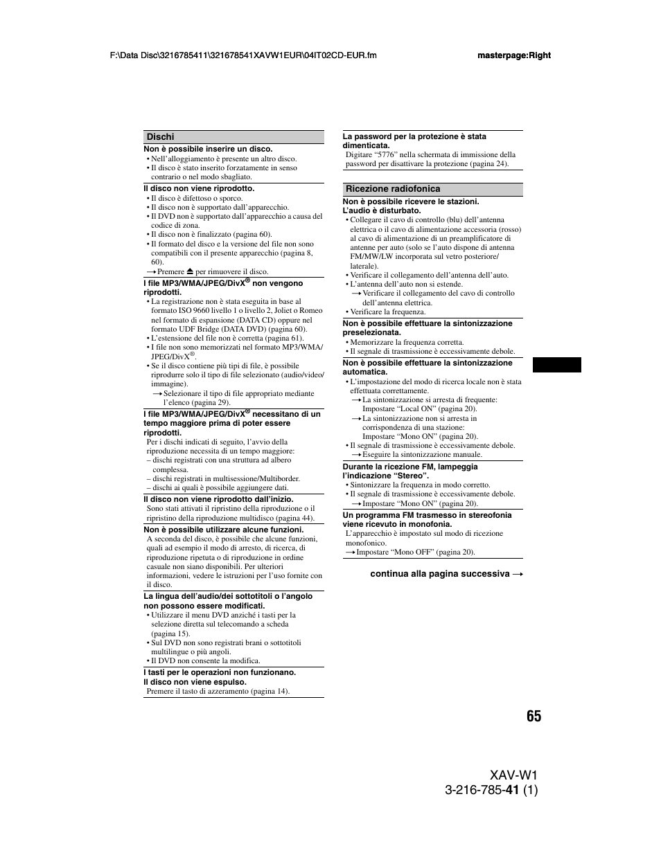 Sony XAV-W1 User Manual | Page 269 / 344