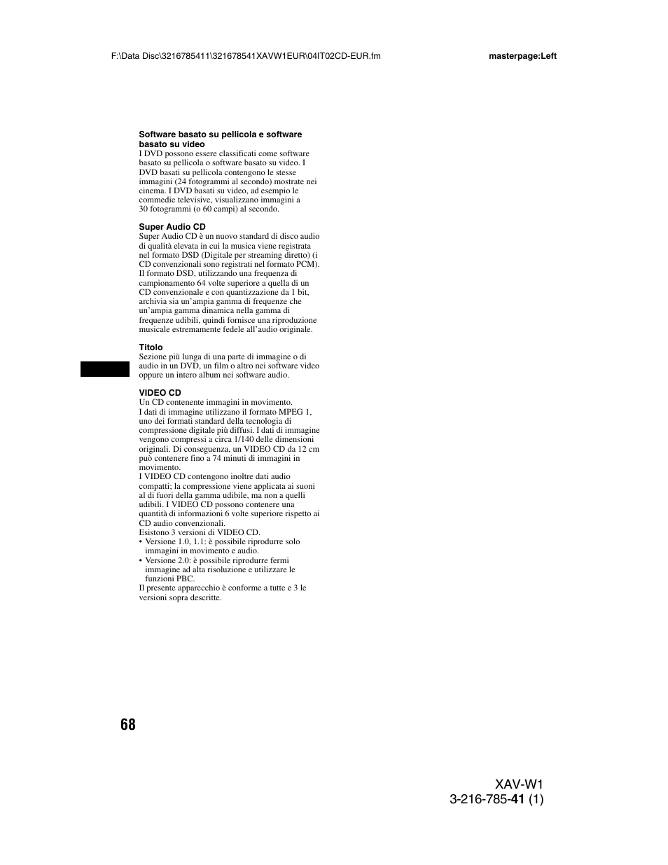 Sony XAV-W1 User Manual | Page 272 / 344