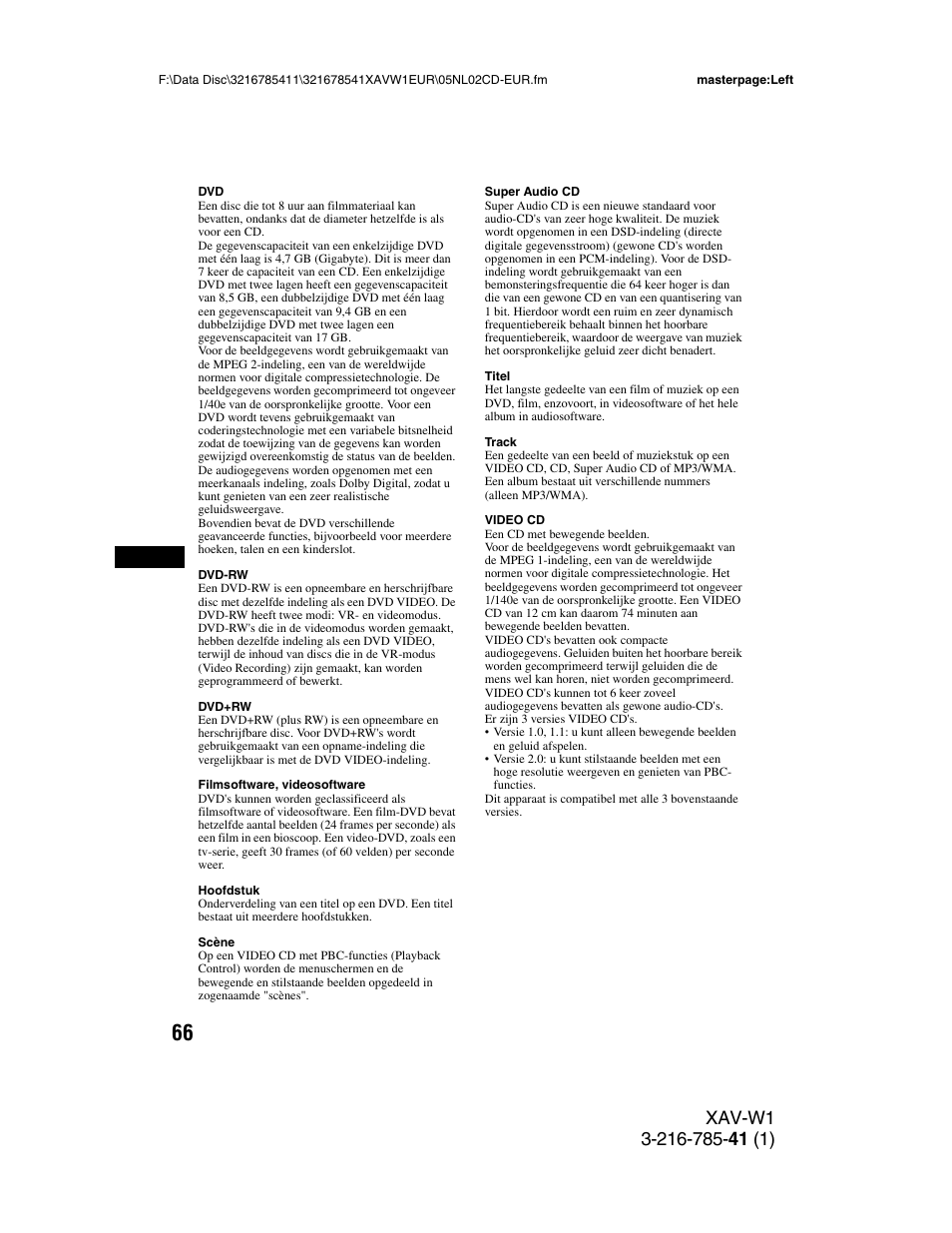 Sony XAV-W1 User Manual | Page 340 / 344