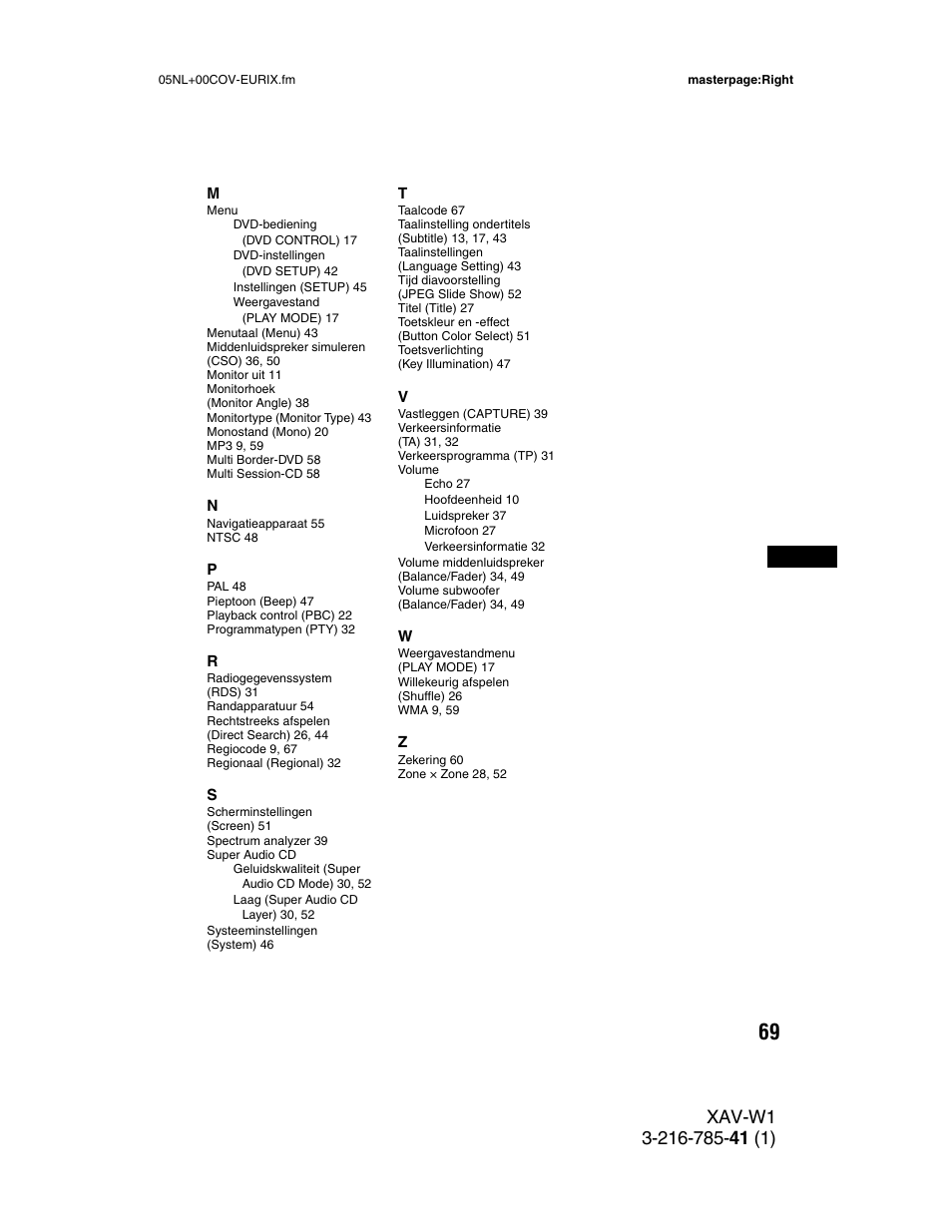 Sony XAV-W1 User Manual | Page 343 / 344
