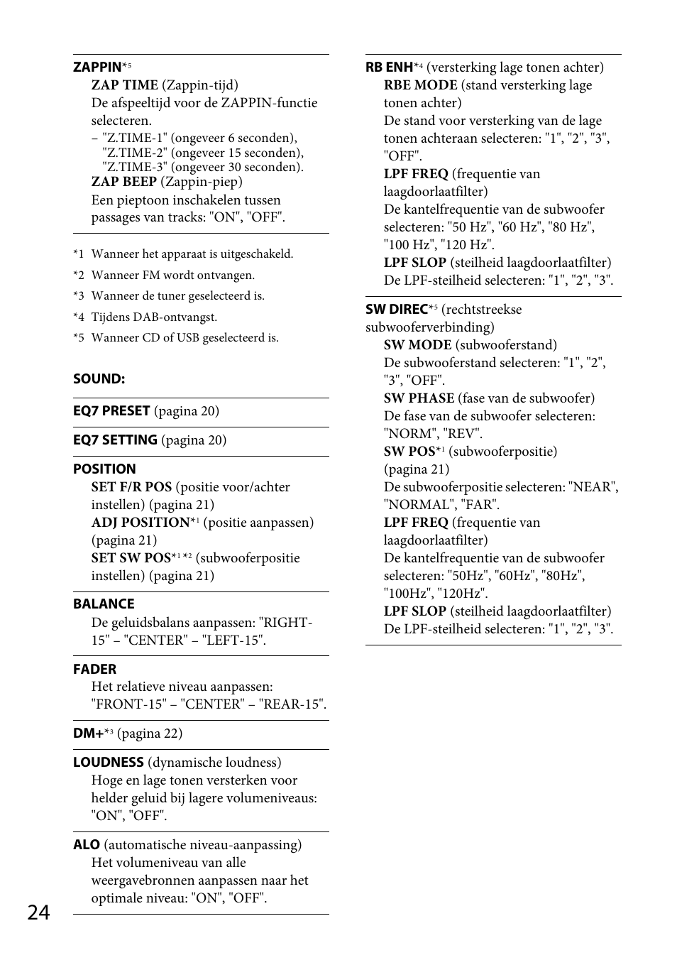 Sony CDX-DAB500U User Manual | Page 156 / 168