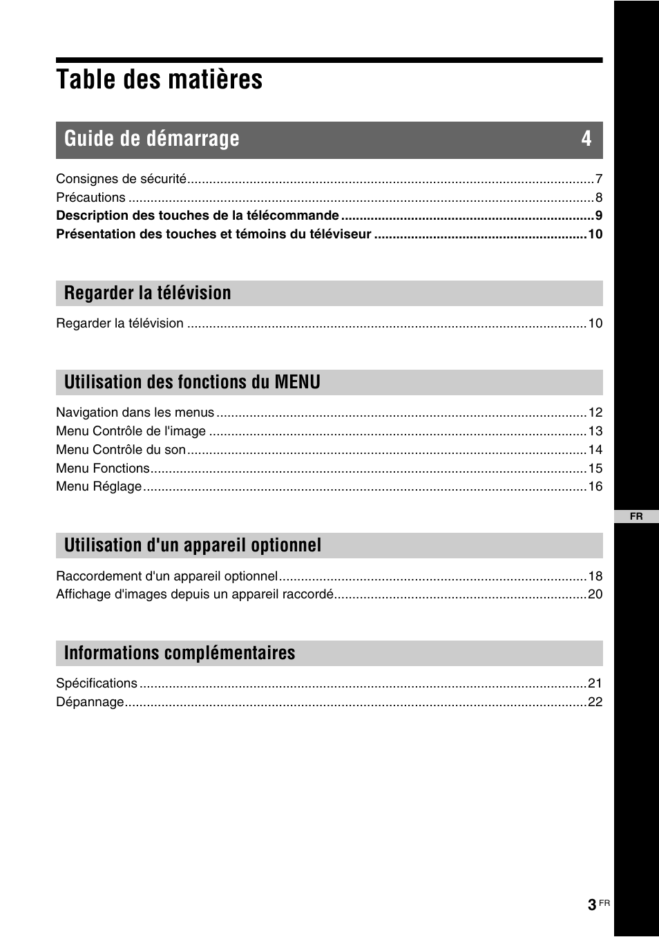 Sony KLV-26U2520 User Manual | Page 25 / 89