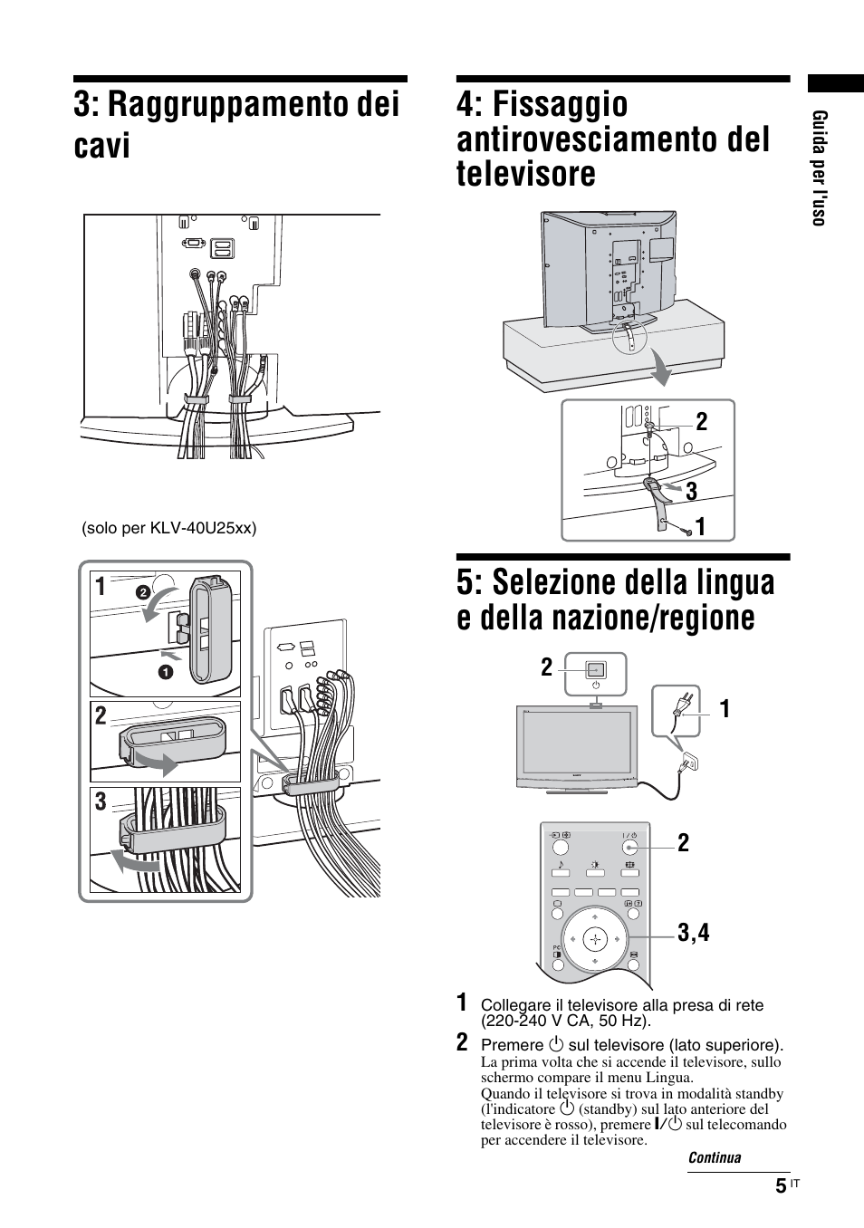 Sony KLV-26U2520 User Manual | Page 49 / 89