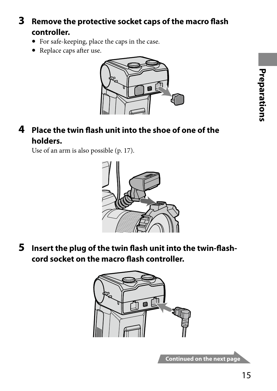 Sony HVL-MT24AM User Manual | Page 15 / 293