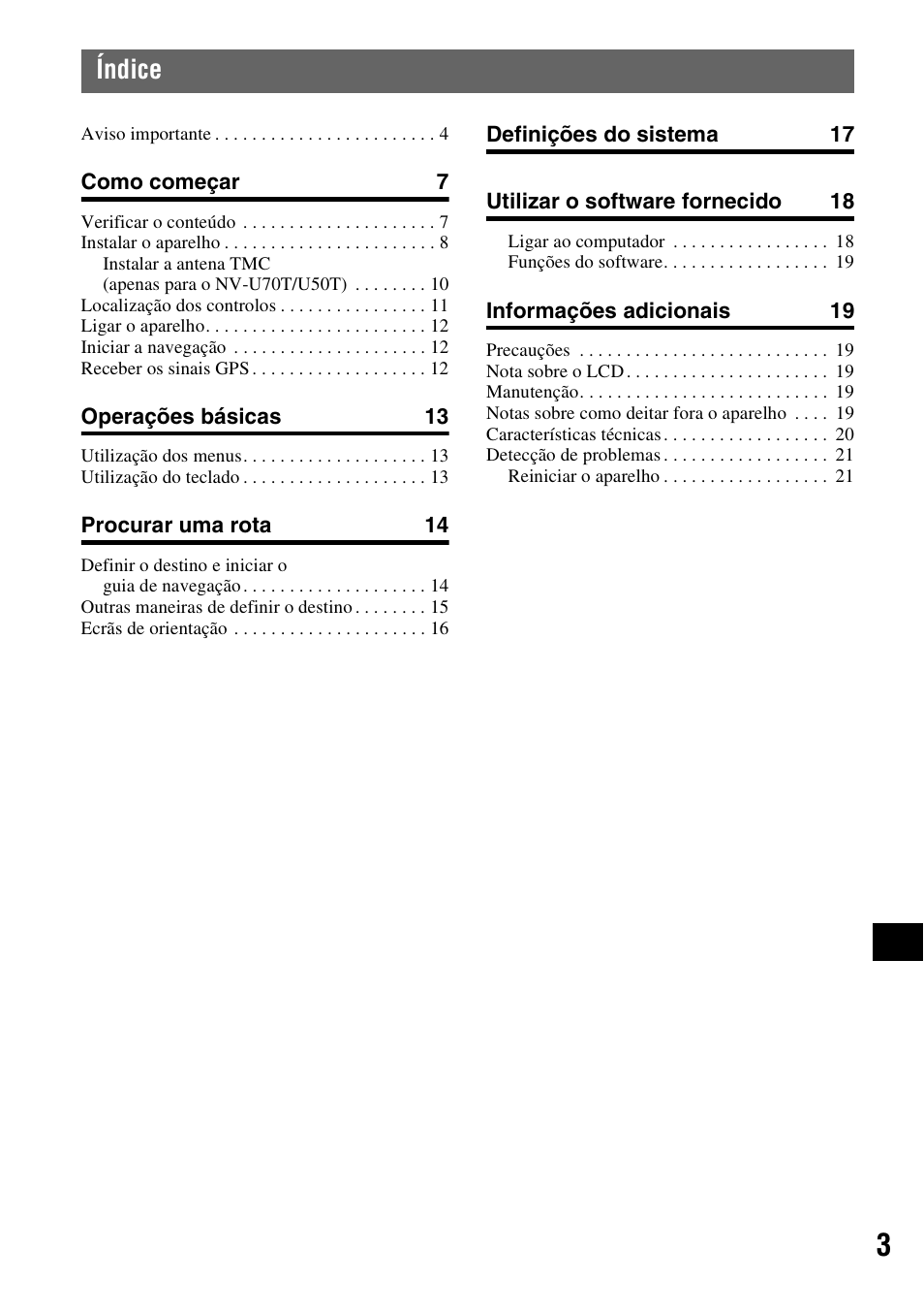 Índice | Sony NV-U50 User Manual | Page 149 / 216